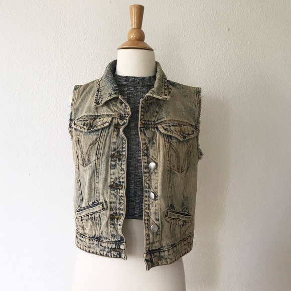 Thread & Supply Jackets & Blazers - Nordstrom | Thread & Supply Denim Vest Size Small
